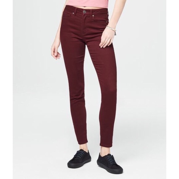 Aeropostale Pants - ✨ NEW Aeropostale Burgundy High Waisted Leggings
